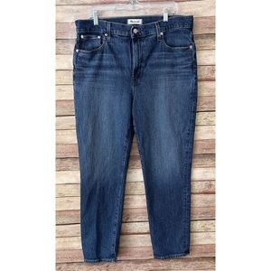 Madewell The Perfect Vintage Jean In Corson Wash Size 32 Cone Denim